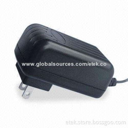 18W Switching Power Adapter with 2.8 to 24V Output Voltages and 47 to 63Hz Input Frequencies